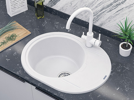 Смеситель для кухни с краном для питьевой воды PAULMARK Essen 213211-431