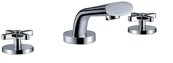 Смеситель KAISER 47222 Logo для раковины (встроенный) Смеситель KAISER 47222 Logo для раковины (встроенный)