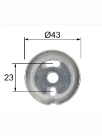 Бумагодержатель Rainbowl 2730-1 CUBE для ванной с подставкой для дезодоранта настенный хром