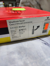 Уценка 1 Смеситель KAISER 27011 Merkur для раковины (6239 Картридж )
