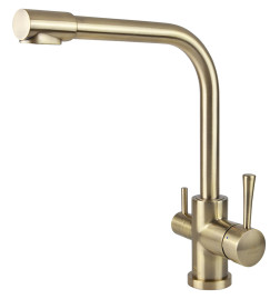 Смеситель KAISER 26044-3 Merkur для кухни, с краном для питьевой воды, бронзовый
