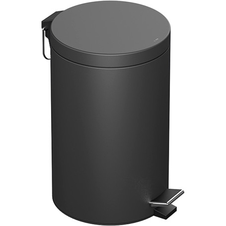 Ведро Sonia 188208 для мусора 5л черное матовое