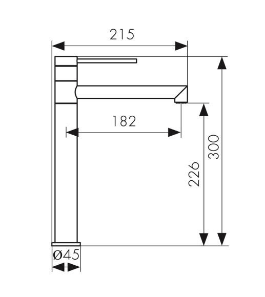 Смеситель KAISER 43111 Vita для раковины