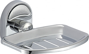 Мыльница VIKO V-435 Metallic к стене, нержавеющая сталь, хром