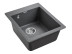 Мойка кварцевая LEER, PM104249-DG, графит, 415х490 мм, Paulmark