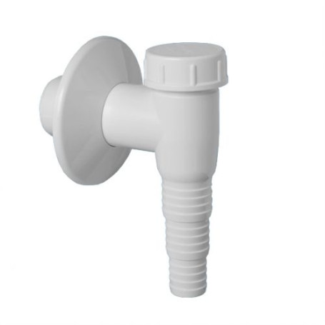 Сифон McALPINE WMV-32WH для стир./машин с обратным клапаном бел.