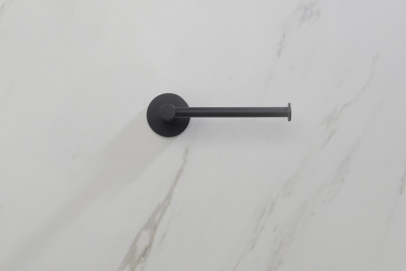 Бумагодержатель SCHEIN 9141MB без крышки черный латунь