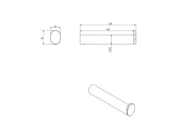 Бумагодержатель Langberger 28048A-BP туалетной бумаги черный