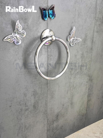 Полотенцедержатель Rainbowl OTEL Кольцо 2526 хром