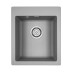 Мойка кварцевая LEER, PM104249--GRM, серый металлик, Paulmark