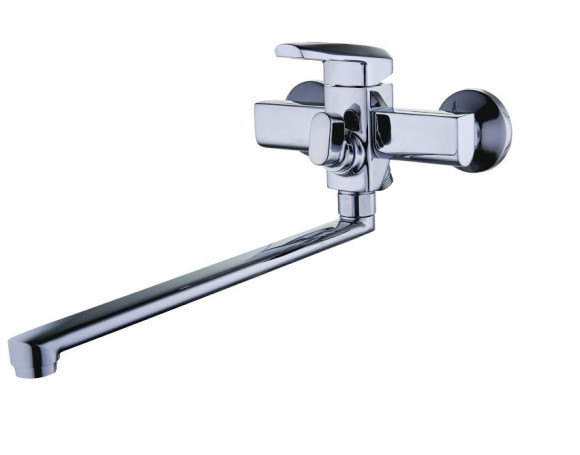 Смеситель G-Lauf LOF7-A033 для ванны с плоским изливом Ø35 Zn (Цинк)