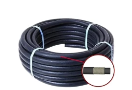 Шланг АО ВРТ резиновый армированный поливочный d20 мм, 50 м, 4 атм, черный