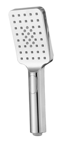 Душевая лейка KAISER SH-064 прямоугольная, пластик, 3 режима, 6х8х261 мм, хром