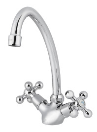 Смеситель KAISER 11062 Carlson Lux для кухни, хром