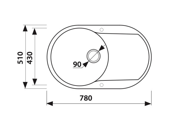 KMM-7850 Gr Мойка-Мраморная KAISER