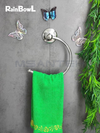 Полотенцедержатель Rainbowl OTEL Полукольцо - Шар 2526-2 хром