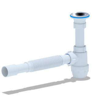 Сифон АНИ Пласт ВМ1015 "Юнг" 1-1/4" х 32 с г/т 3232/40