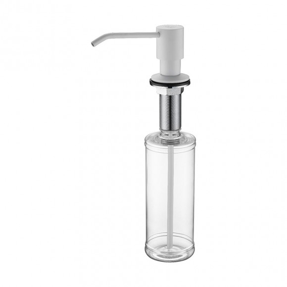 Дозатор для жидкого мыла REIN, D002-431, белый матовый, Paulmark