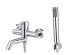 Смеситель KAISER 26055 Merkur для ванны