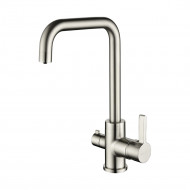 Смеситель для кухни с краном для питьевой воды PAULMARK Logas Lo213021-NI