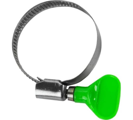 Хомут червячный с барашком 25-40/9 (нерж. сталь) WM /50 шт