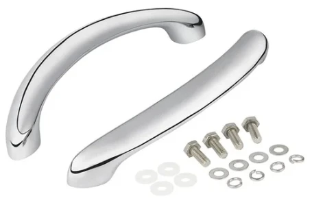 Ручки для ванны KAISER серии KB-0018 (пара) латунь, 23 см между отверстиями