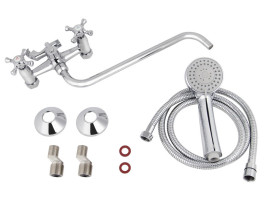 Смеситель KAISER 11070SH Carlson Style для ванны