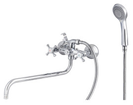 Смеситель KAISER 11070SH Carlson Style для ванны