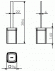Ерш для унитаза Langberger хромированный напольный квадратный с крышкой 11327B