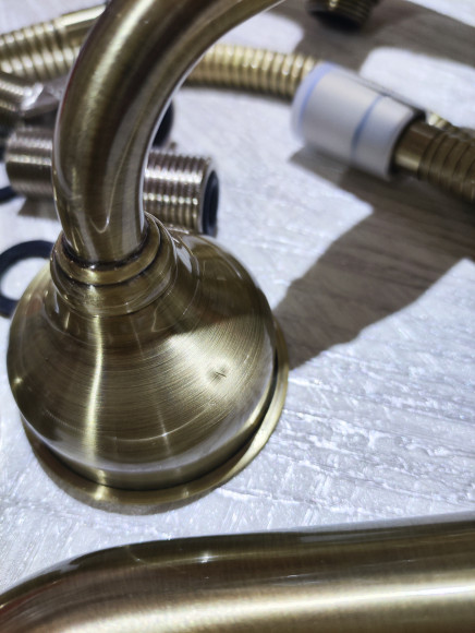 Уценка Смеситель для ванны KAISER Cross 41022-1