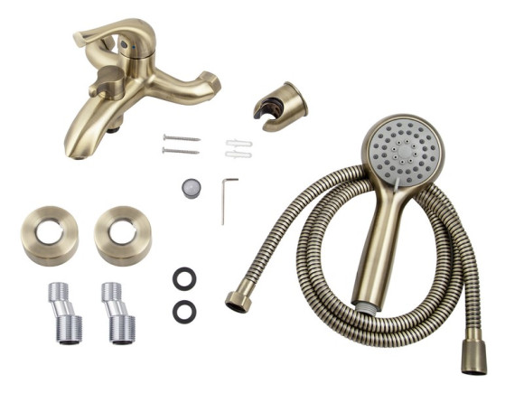 Смеситель KAISER 48022-1 Comba для ванны (дивертор 6057)