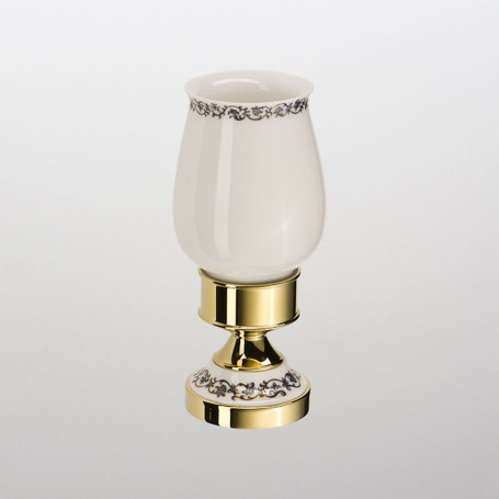 Стакан керамика настольный SCHEIN (7053013VF) GOLD