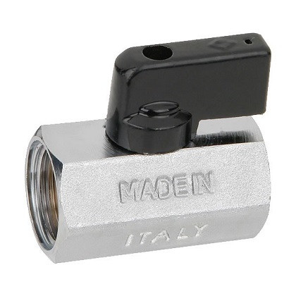 800 Кран шар. BUGATTI мини 1/2" г/г