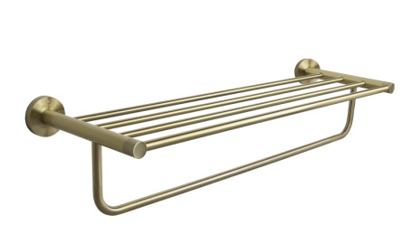 Полка KAISER KH-4109 Bronze для полотенец с держателем