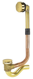Слив-перелив KAISER 8004-3 (8004-GOLD) для ванны автомат
