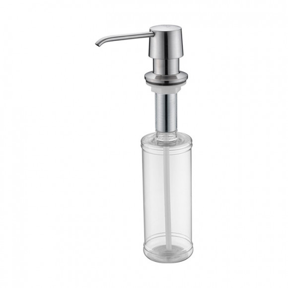 Дозатор для жидкого мыла SAUBER, D001-NI, никель, Paulmark