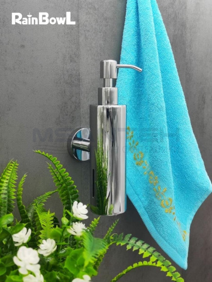 Диспенсер Rainbowl 2288-1 LONG для ванной металлический настенный хром