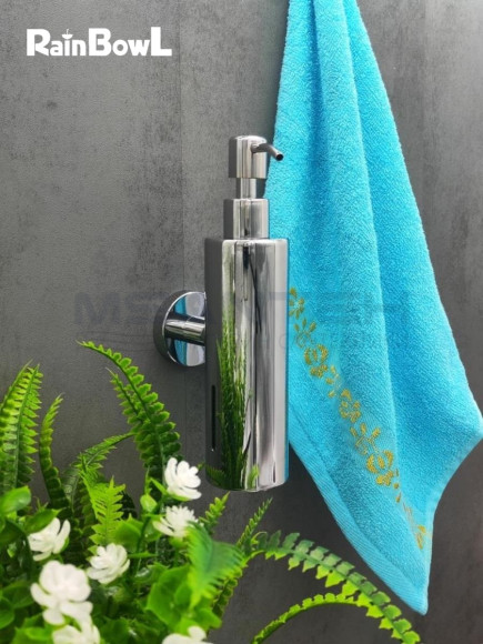 Диспенсер Rainbowl 2288-1 LONG для ванной металлический настенный хром