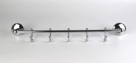 Полотенцедержатель Rainbowl OTEL трубчатый на 5 крючков 2583-5 хром