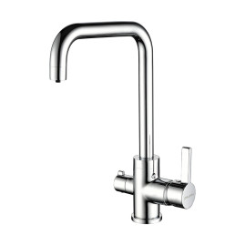 Смеситель для кухни с краном для питьевой воды PAULMARK Logas Lo213021-CR