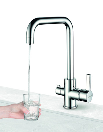 Смеситель для кухни с краном для питьевой воды PAULMARK Logas Lo213021-CR