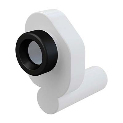 Сифон AlcaPlast A45B для писсуара горизонтальный.