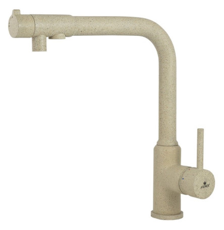 Смеситель KAISER 13044-16 Teka для кухни с краном для питьевой воды, песочный мрамор
