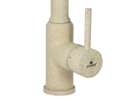 Смеситель KAISER 13044-16 Teka для кухни с краном для питьевой воды, песочный мрамор