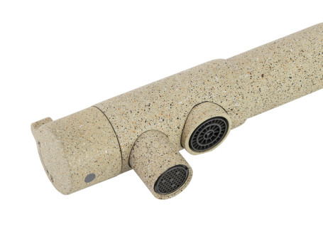 Смеситель KAISER 13044-16 Teka для кухни с краном для питьевой воды, песочный мрамор