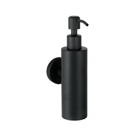 Диспенсер Rainbowl 2288-1BP LONG для ванной металлический настенный черный матовый