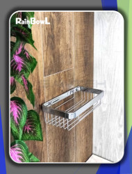 Полка Rainbowl FORA прямая решетка хром (0034-7CR)