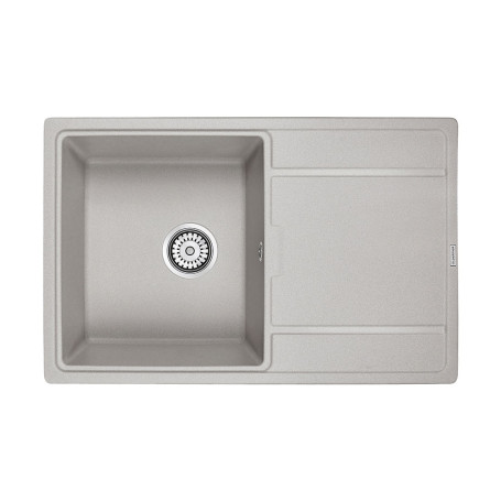 Мойка кварцевая FLUGEN, PM217850-GR, серый, 780х500 мм, Paulmark
