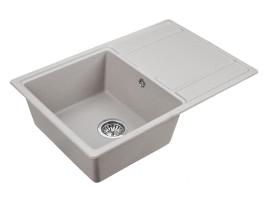 Мойка кварцевая FLUGEN, PM217850-GR, серый, 780х500 мм, Paulmark