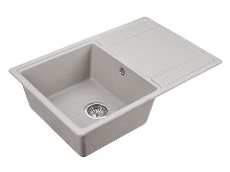 Мойка кварцевая FLUGEN, PM217850-GR, серый, 780х500 мм, Paulmark